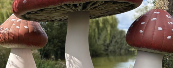Bubble House Collective toadstools